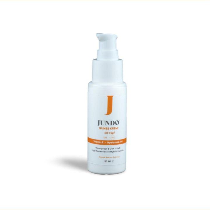 JUNDO Leke Karşıtı Ve Cilt Tonu Eşitleyici +50 Spf Güneş Kremi - 50 ml