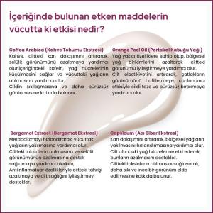 JUNDO Sıkılaştırıcı & Selülit Ve Çatlak Bakım Kremi Vücut Şekillendirici - 200 ml