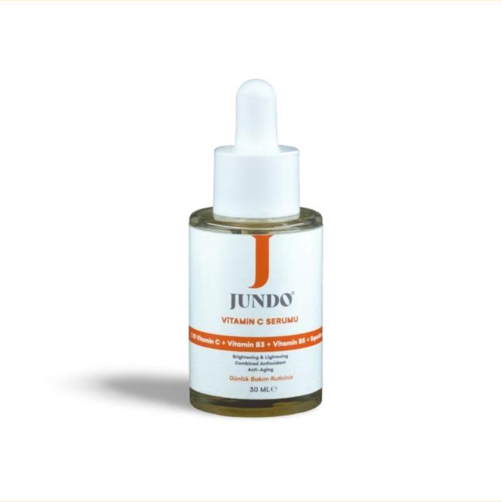 JUNDO Aydınlatıcı Ve Cilt Ton Eşitleyici C Vitamin Serum - 30 ml