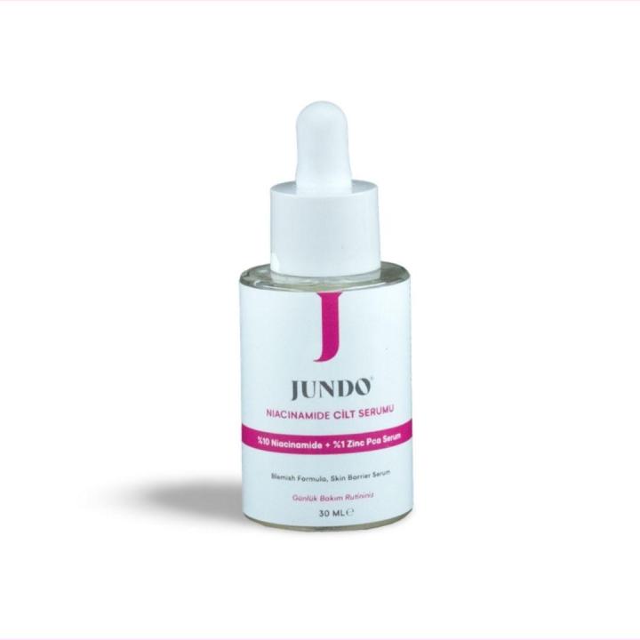 JUNDO Siyah Nokta Karşıtı Ve Gözenek Sıkılaştırıcı Niacinamide Cilt Serum - 30 ml