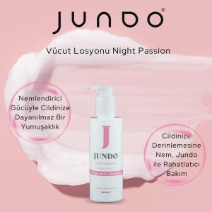 JUNDO Nemlendirici Ve Sıkılaştırıcı Vücut Losyonu Nigth Passion- 200 ml