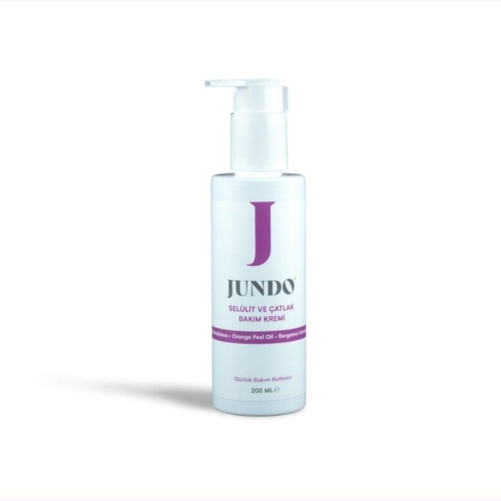 JUNDO Sıkılaştırıcı & Selülit Ve Çatlak Bakım Kremi Vücut Şekillendirici - 200 ml