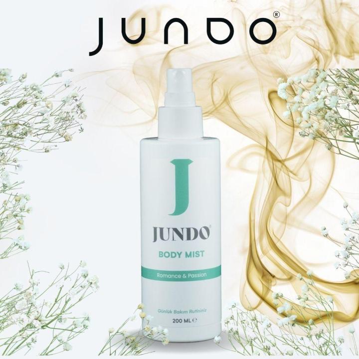 JUNDO Vanilya Ve Meyveli Çiçekler Body Mist Romance & Passion - 200 ml