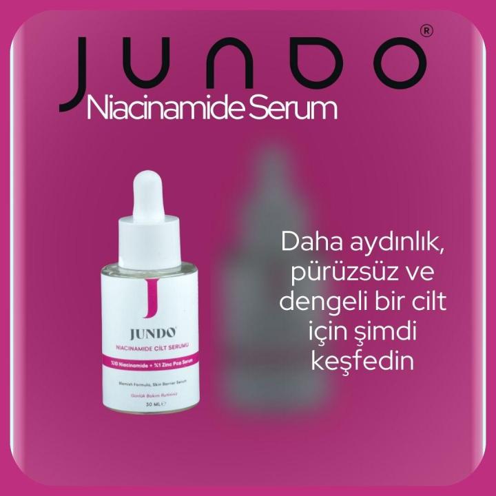 JUNDO Siyah Nokta Karşıtı Ve Gözenek Sıkılaştırıcı Niacinamide Cilt Serum - 30 ml