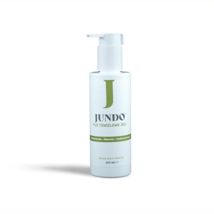 JUNDO Sebum Dengeleyici Ve Siyah Nokta Önleyici Yüz Temizleme Jeli - 200 ml
